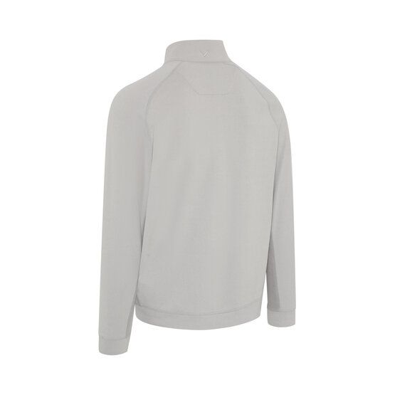 Callaway BRUSHED RIB 1/4 ZIP PULLOVER Stretch Midlayer grau melange von Callaway