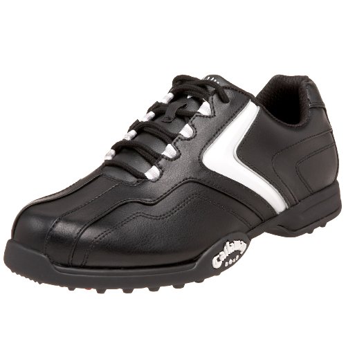 Callaway Chev LP Teaching Street Golfschuh für Herren, Schwarz, Weiß, silberfarben, 42.5 EU von Callaway