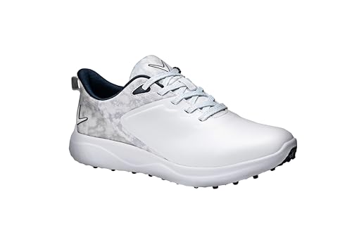 Callaway Damen Anza Golfschuh, weiß/silberfarben, 40.5 EU von Callaway