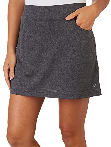 Callaway Damen Heather Skort, Schwarz/Erika, Small von Callaway