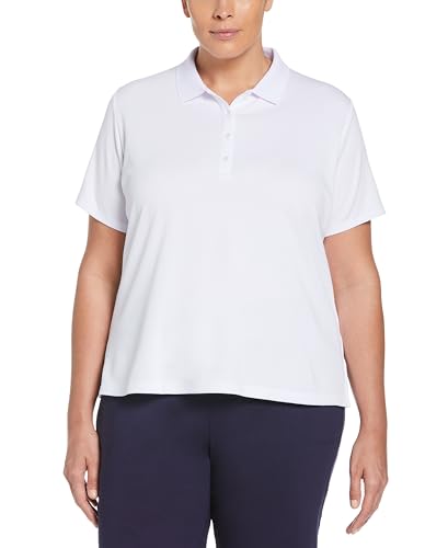 Callaway Damen Solid Swing Tech Golf-Poloshirt, kurzärmelig, Weiß glänzend, XXX-Large Mehr Callaway Damen Solid Swing Tech Golf-Poloshirt, kurzärmelig, Weiß glänzend, XXX-Large Mehr von Callaway