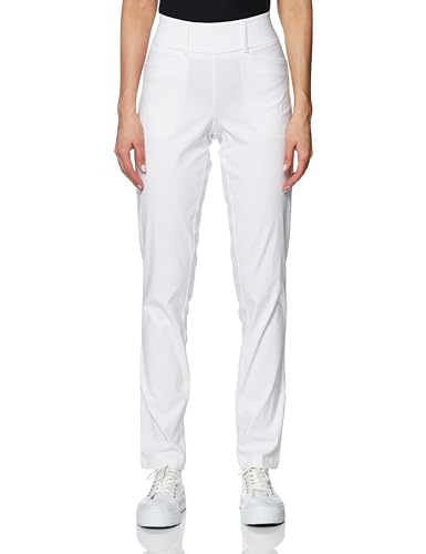 Callaway, Truesculpt, Damen-Golfhose mit Schlupfbund, Stretch, Feuchtigkeitsableitend, Umweltfreundliche Performance-Hose, Weiß glänzend, XL x 29L von Callaway