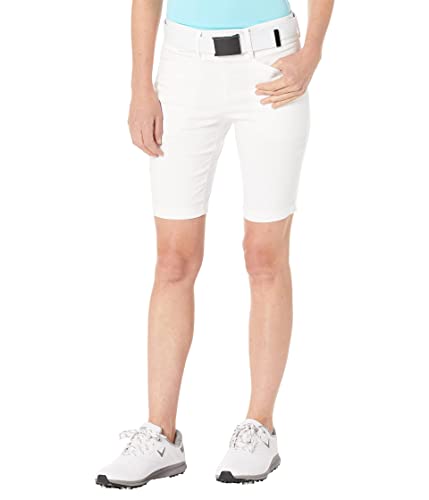 Callaway Damen Truesculpt Tech Stretch Golf-Shorts, Weiß glänzend, Small von Callaway