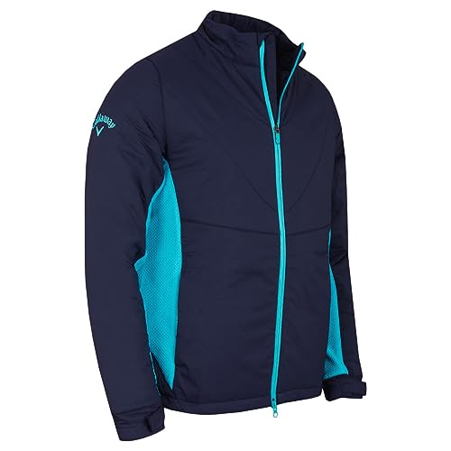 Callaway Golf Herren Mixed Media Isolierte Jacke - Peacoat - XXL von Callaway Apparel