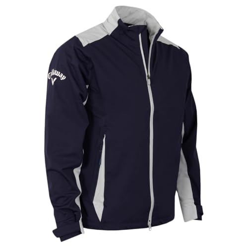 Callaway Golf Herren Stormlite II Swing Tech Jacke - Peacoat/Perlblau - XL von Callaway Apparel