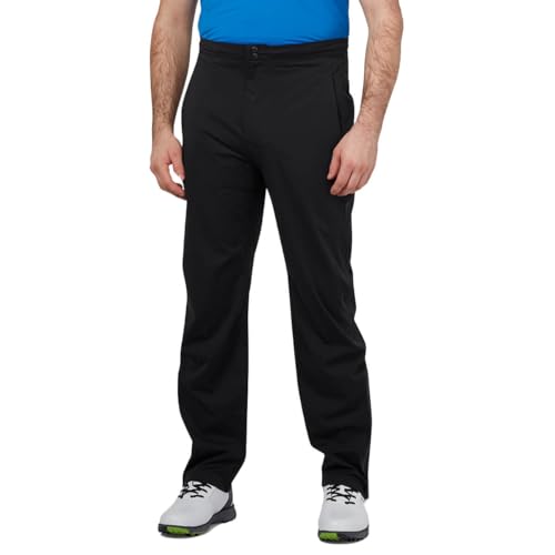 Callaway Herren Waterproof Weather Series Pants wasserdichte Golfhose, Caviar, XXL von Callaway