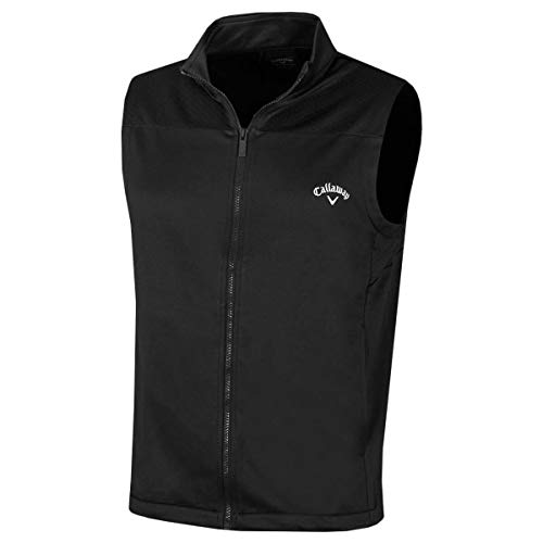 Callaway Golf Herren Swing-Tech Ärmel Thermal Vest - Caviar - S von Callaway Apparel