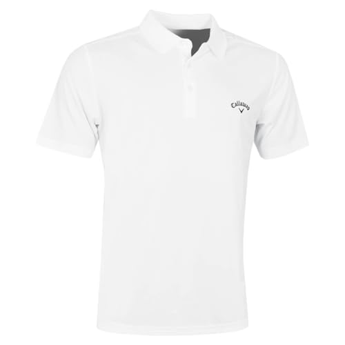 Callaway Herren Uk Ss Tournament Po Polohemd, Bright White, L von Callaway