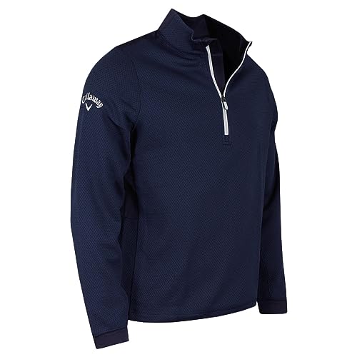 Callaway Golf Mens Hex nachhaltiger Pullover - Peacoat - XXL von Callaway