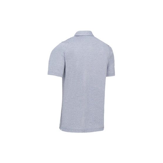 Callaway HEATHERED JACQUARD Halbarm Polo hellgrau von Callaway