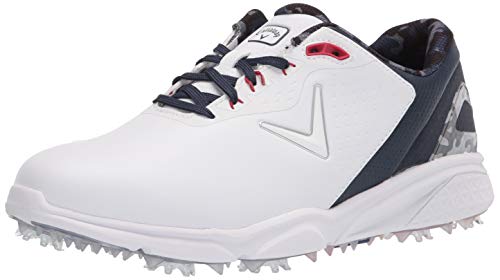 Callaway Herren Coronado V2 Golfschuh, weiß/blau/rot, 42 EU von Callaway