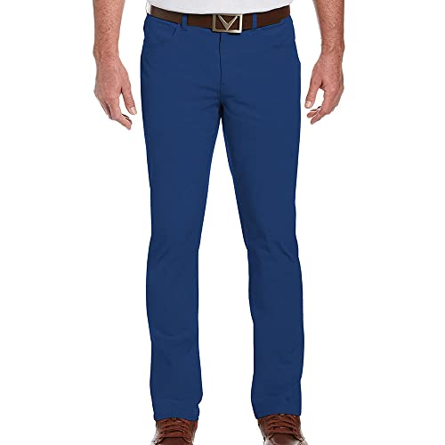 Callaway Herren Everplay 5-Pocket Golf Pant (Waist Size 30-56 Big Golfhose, Deep Navy Htr, 54W x 32L Groß Tall Callaway Herren Everplay 5-Pocket Golf Pant (Waist Size 30-56 Big Golfhose, Deep Navy Htr, 54W x 32L Groß Tall von Callaway