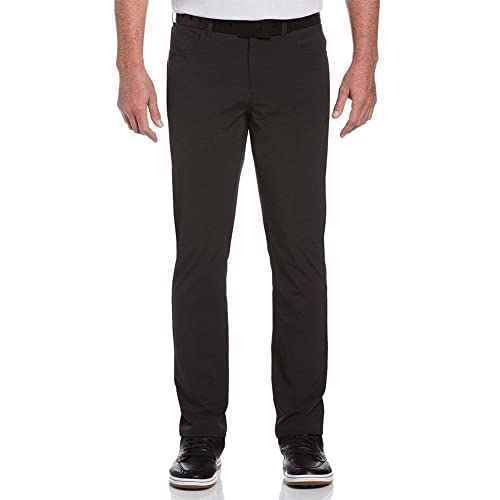 Callaway Herren Everplay Golfhose mit 5 Taschen, groß und normal Hose, Schwarz meliert, 30W x 32L von Callaway