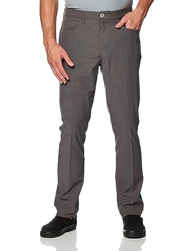 Callaway Herren Everplay Golfhose mit 5 Taschen (Taillenumfang 30–56 Big & Tall) Hose, grau dunkel meliert, 44W x 34L von Callaway