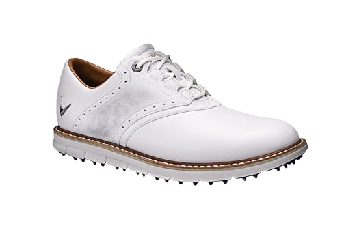 Callaway Herren Lux Golfschuh, Weiß, Natur, 43 EU von Callaway