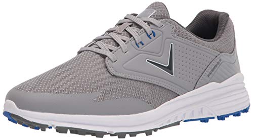 Callaway Herren Solana SL Golfschuh, grau/blau, 43 EU Weit von Callaway