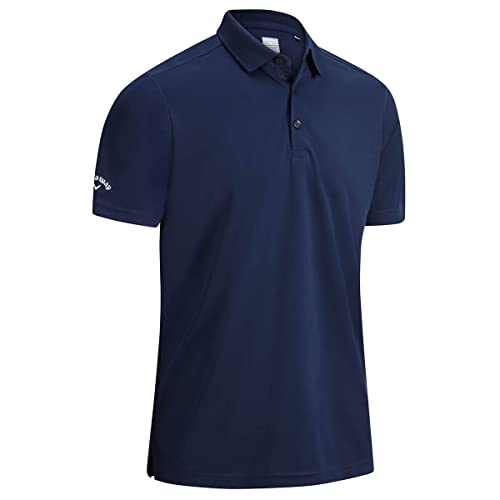 Callaway Herren Tournament Polo Poloshirt, Blau (Azul Marino 410), Small von Callaway