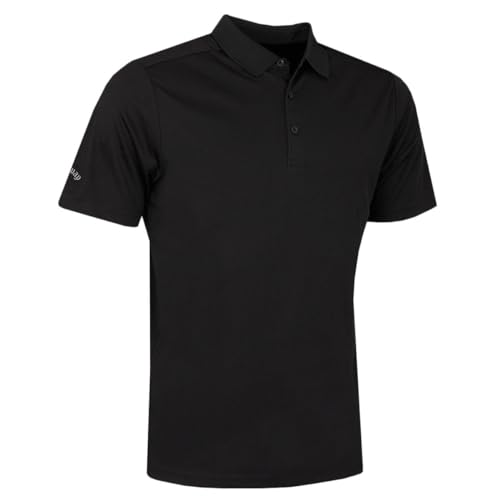 Callaway Herren Tournament Polo Poloshirt, Schwarz (Negro 002), Medium von Callaway