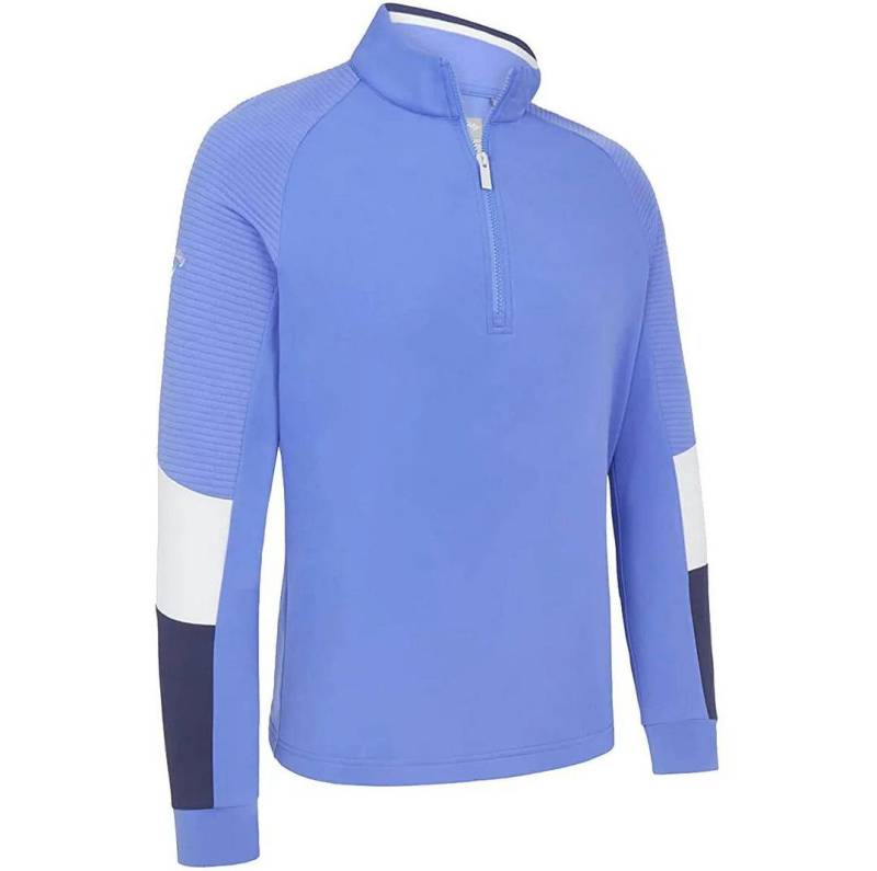 Callaway Longsweatshirt Callaway Layer Colourblock Chillout Stretch Blau Herren von Callaway