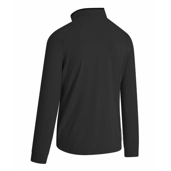 Callaway Pieced Printed 1/4 Zip Pullover schwarz von Callaway