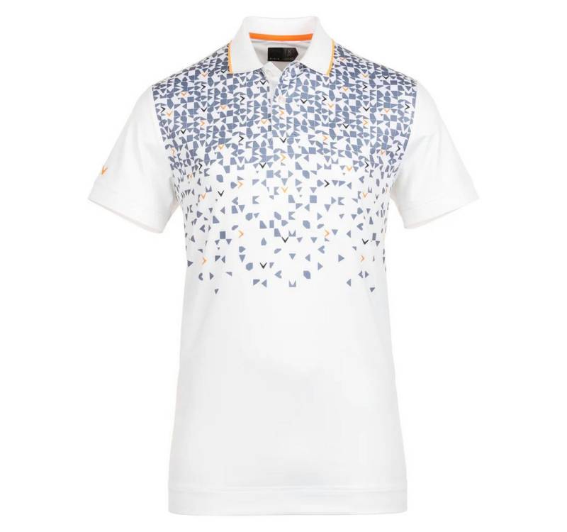 Callaway Poloshirt Callaway Golfpolo X-Series Checker Flag Geo Weiß-Gemustert Herren M von Callaway