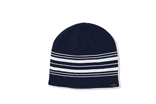 Callaway Herren Golf Knit Reversible Collection Beanie, Navy, Einheitsgröße von Callaway