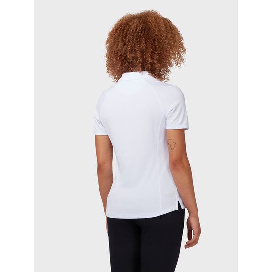 Callaway SHORT SLEEVE ESS SOLID SWING TECH KNIT weiß von Callaway