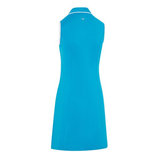 Callaway SL Dress W/Snap Placket ohne Arm Kleid blau von Callaway