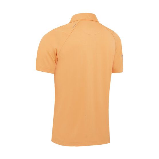 Callaway SWINGTECH SOLID Halbarm Polo orange von Callaway