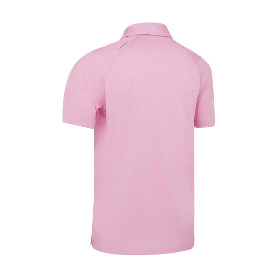 Callaway SWINGTECH SOLID Halbarm Polo pink von Callaway