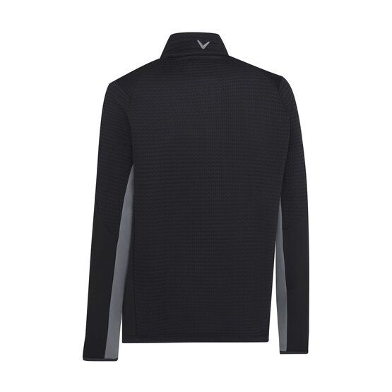 Callaway Textured Pullover Stretch Midlayer schwarz von Callaway