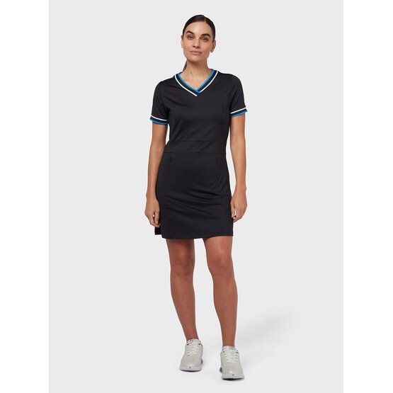 Callaway V-NECK COLORBLOCK Halbarm Kleid schwarz von Callaway