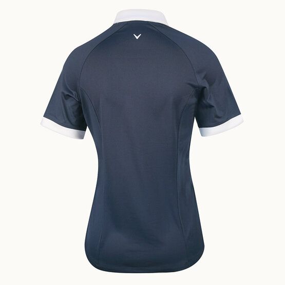 Callaway V-Neck Colorblock Halbarm Polo dunkelgrau von Callaway