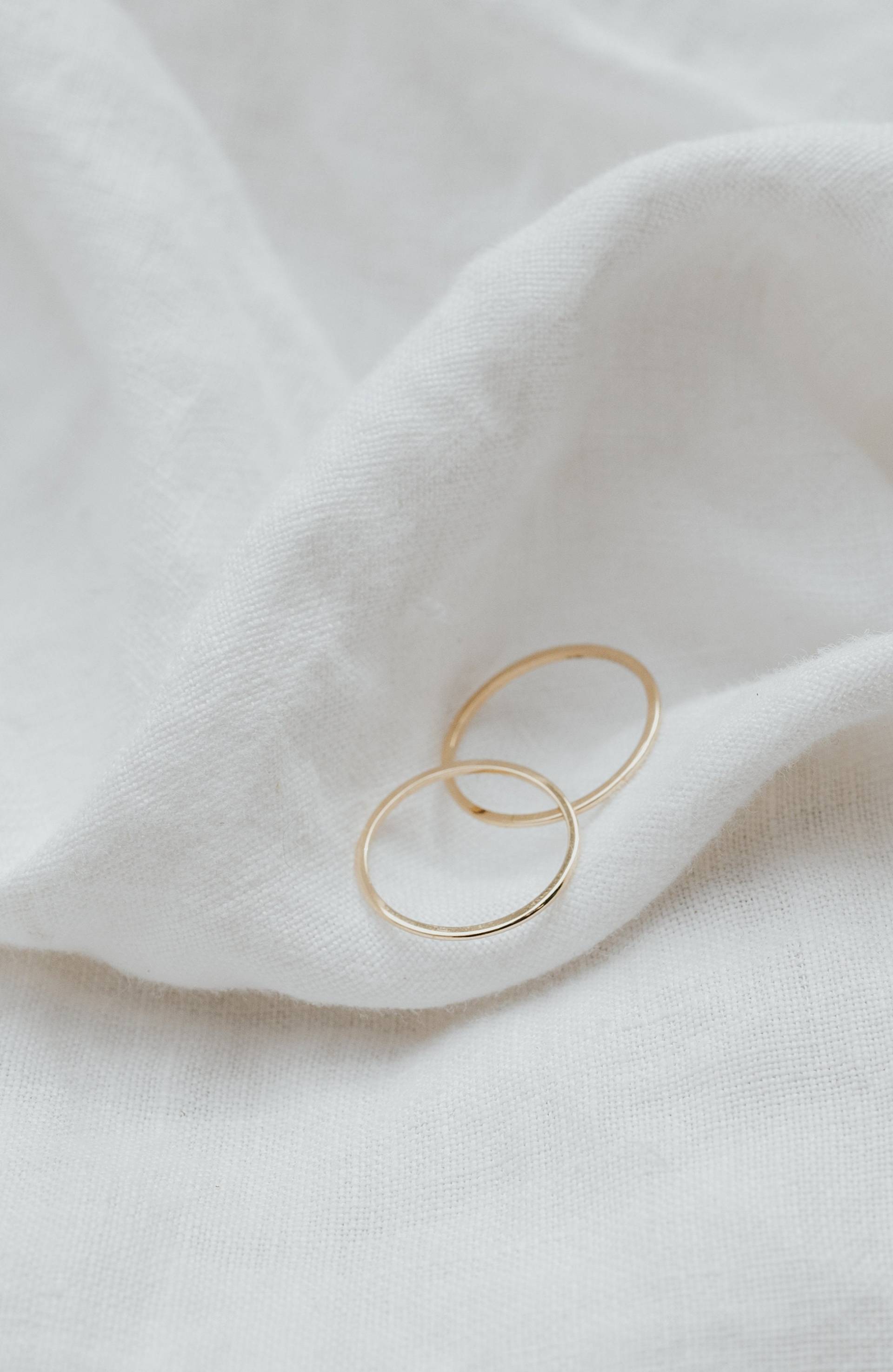14 K Gold Stacker Ring von CallieAmaraJewelry
