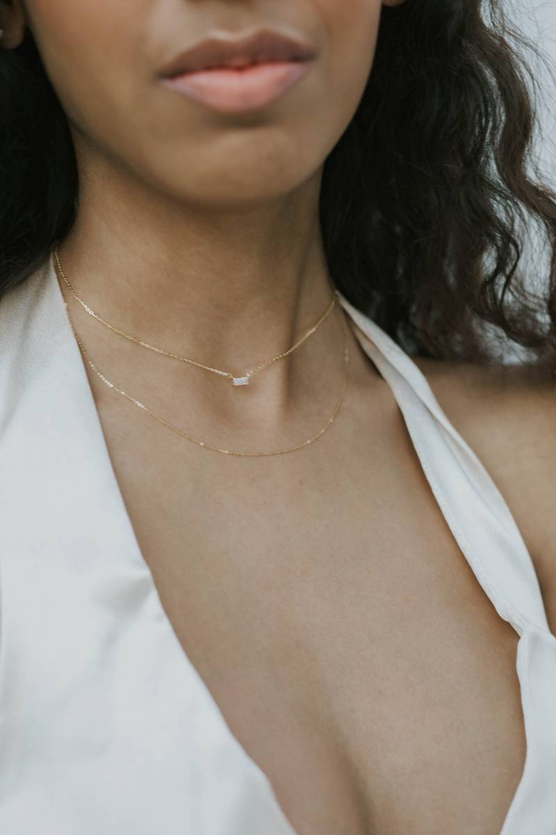 Zierliche 14K Goldkette von CallieAmaraJewelry