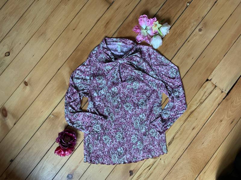 1960Er Jahre Floral Bluse. Groß/Extra von Calligramme