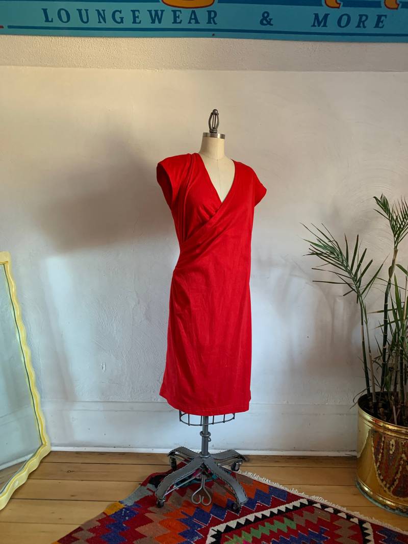 Vtg Kunsthaar Wickelkleid. Avon. - Groß von Calligramme