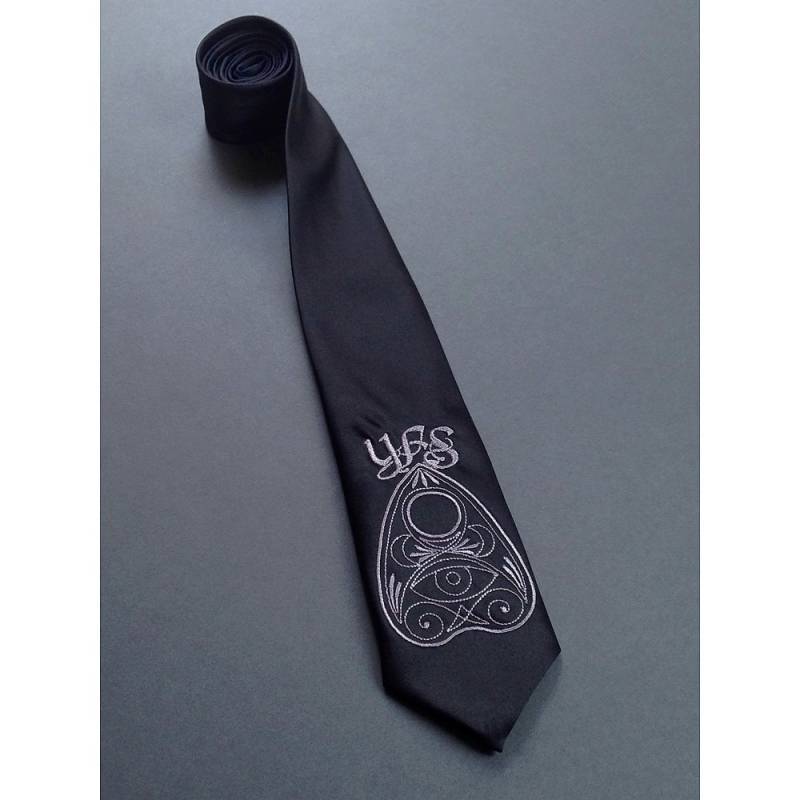 Ouija Planchette Bestickte Krawatte von CallousCrow
