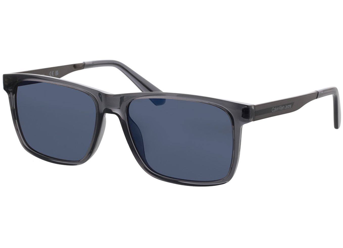 Calvin Clein Jeans CKJ21624S 050 57-16 Sonnenbrille mit Sehstärke erhältlich, Herren, Vollrand, Eckig von Calvin Clein Jeans