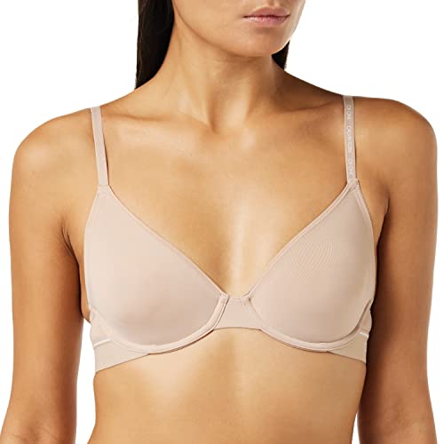 Calvin Klein Damen Unlined Demi BH-Einlage, Honey Almond, (Herstellergröße: 0D32) von Calvin Klein Jeans