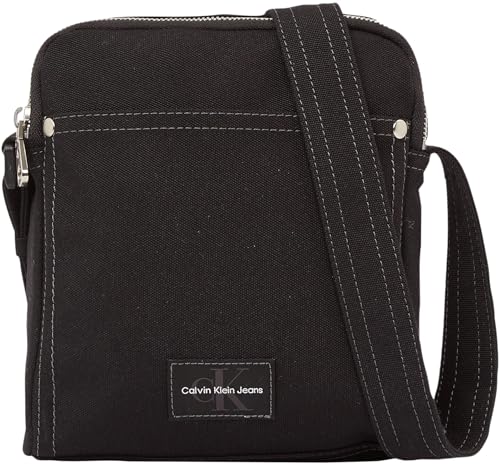 Calvin Klein Herren Umhängetasche Sport Essentials Reporter mit Reißverschluss, Schwarz (Black), Einheitsgröße von Calvin Klein