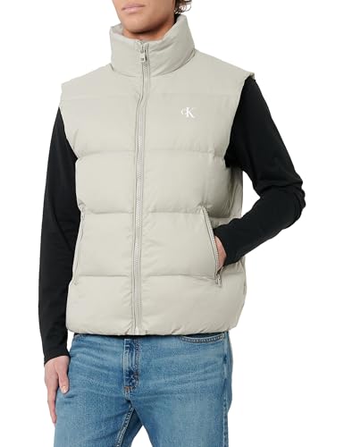 Calvin Klein Jeans ESSENTIALS DOWN VEST Weste Herren, Grau (Flint Gray), XL von Calvin Klein