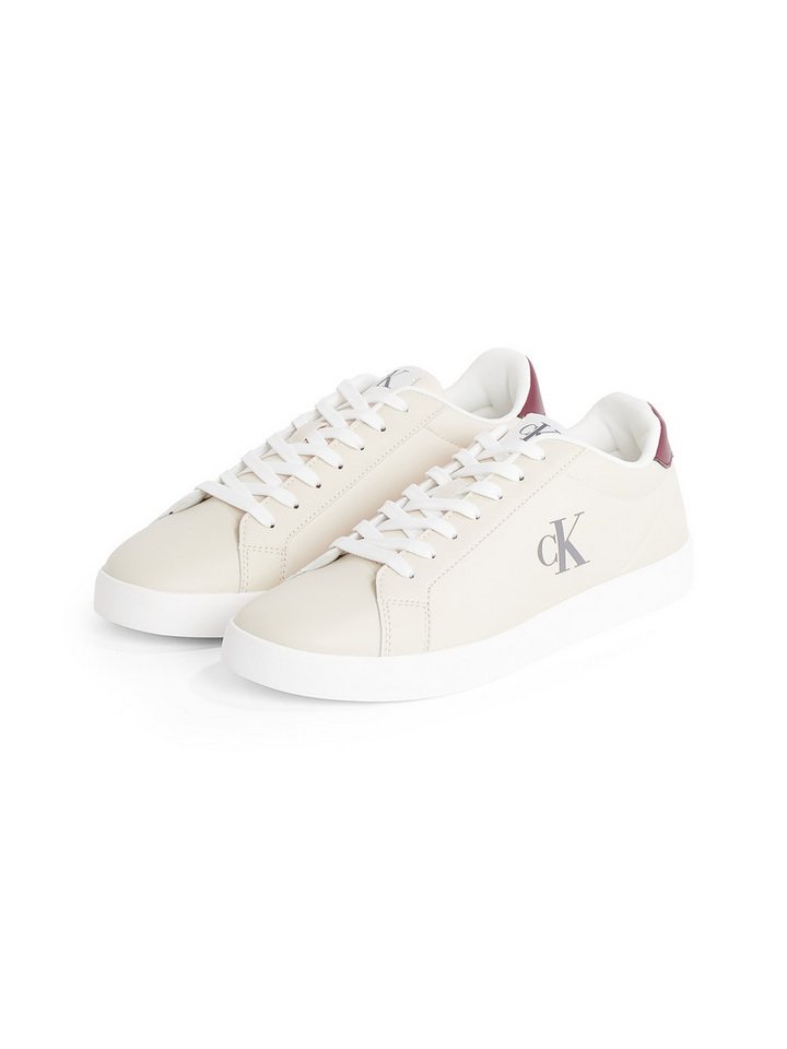 Calvin Klein Jeans 3 CUPSOLE PU Plateausneaker, Freizeitschuh, Halbschuh, Schnürschuh mit gepolstertem Schaftrand von Calvin Klein Jeans