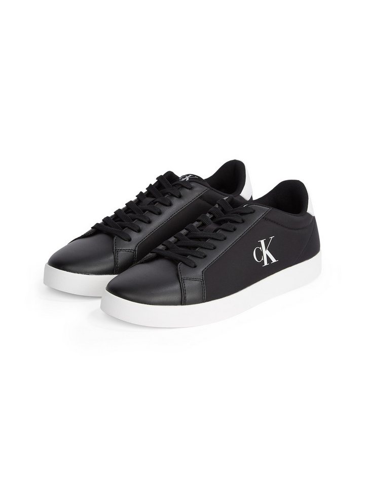 Calvin Klein Jeans 3 CUPSOLE PU Plateausneaker, Freizeitschuh, Halbschuh, Schnürschuh mit gepolstertem Schaftrand von Calvin Klein Jeans