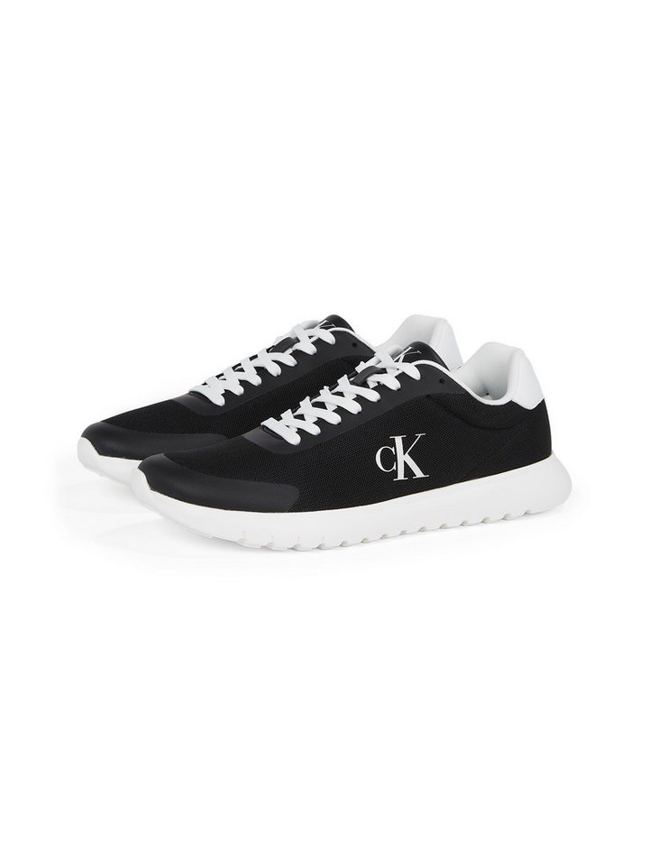 Calvin Klein Jeans 3 EVA RUNNER MESH Sneaker, Freizeitschuh, Halbschuh, Schnürschuh mit Kontrastbesatz von Calvin Klein Jeans