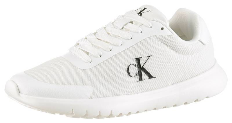 Calvin Klein Jeans 3 EVA RUNNER MESH WN Sneaker, Freizeitschuh, Halbschuh, Schnürschuh mit Logoschriftzug von Calvin Klein Jeans