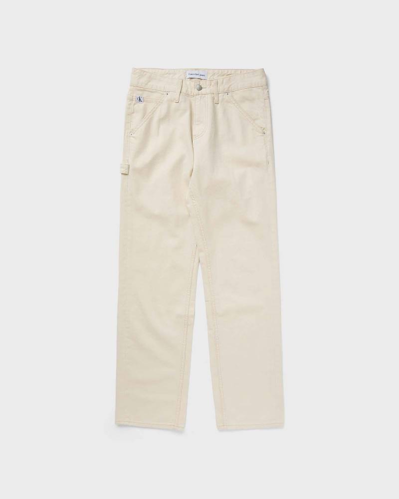 Calvin Klein Jeans 90'S STRAIGHT MIN CARPENTER men Jeans beige in Größe:L von Calvin Klein Jeans