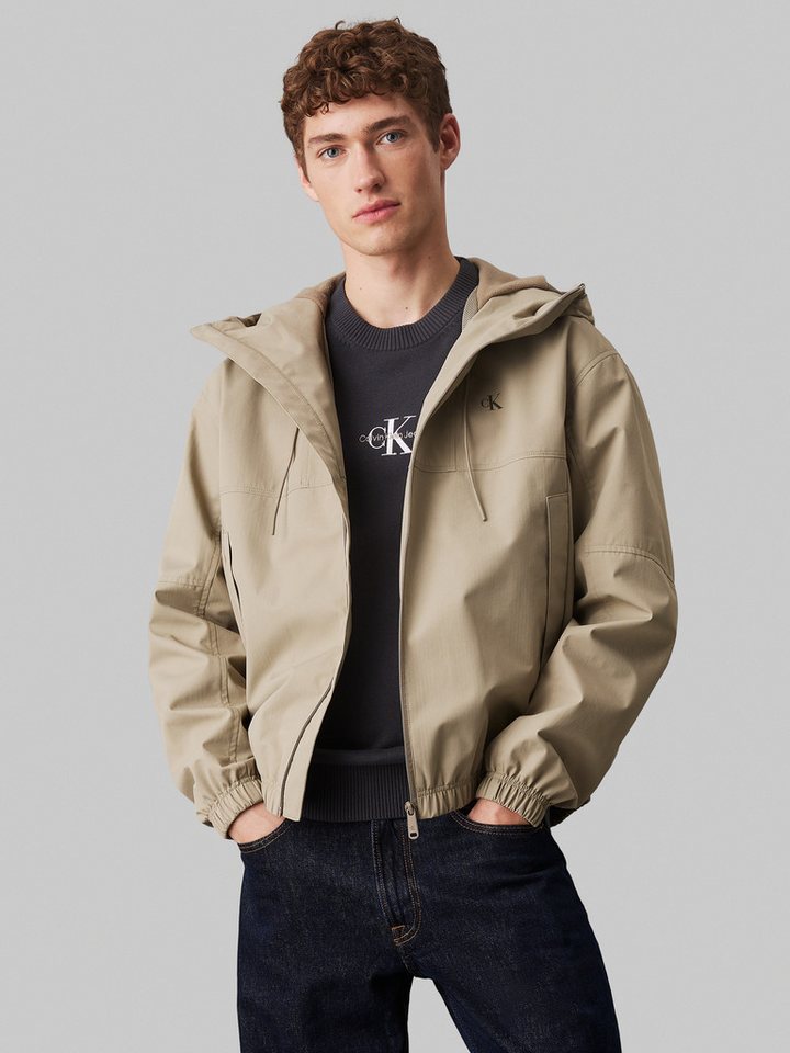 Calvin Klein Jeans Allwetterjacke TECHNICAL JACKET Logodruck, Eingriffstaschen von Calvin Klein Jeans