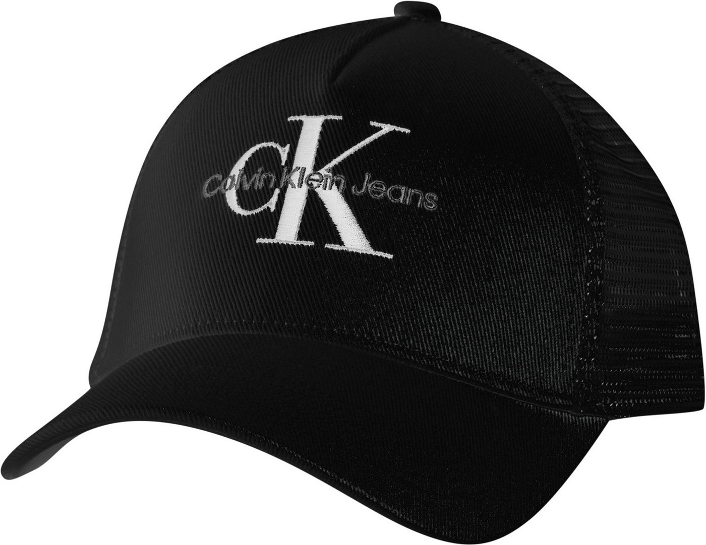 Calvin Klein Jeans Baseball Cap MONOLOGO 5 PANEL MESH BACK CAP mit Logostickerei von Calvin Klein Jeans