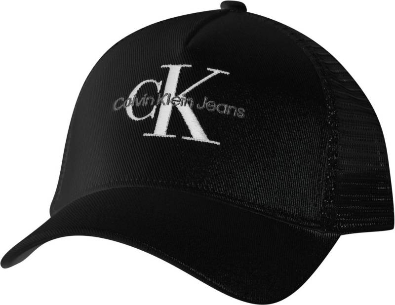 Calvin Klein Jeans Baseball Cap MONOLOGO 5 PANEL MESH BACK CAP mit Logostickerei von Calvin Klein Jeans